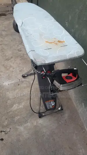 Industrial Iron With Table , Finishing Table