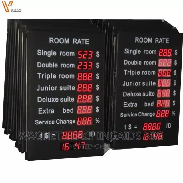 Digital Exchange Rate Board