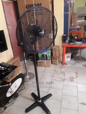 Polystar 26" Industrial Standing Fan Black Colour PV-26NDB