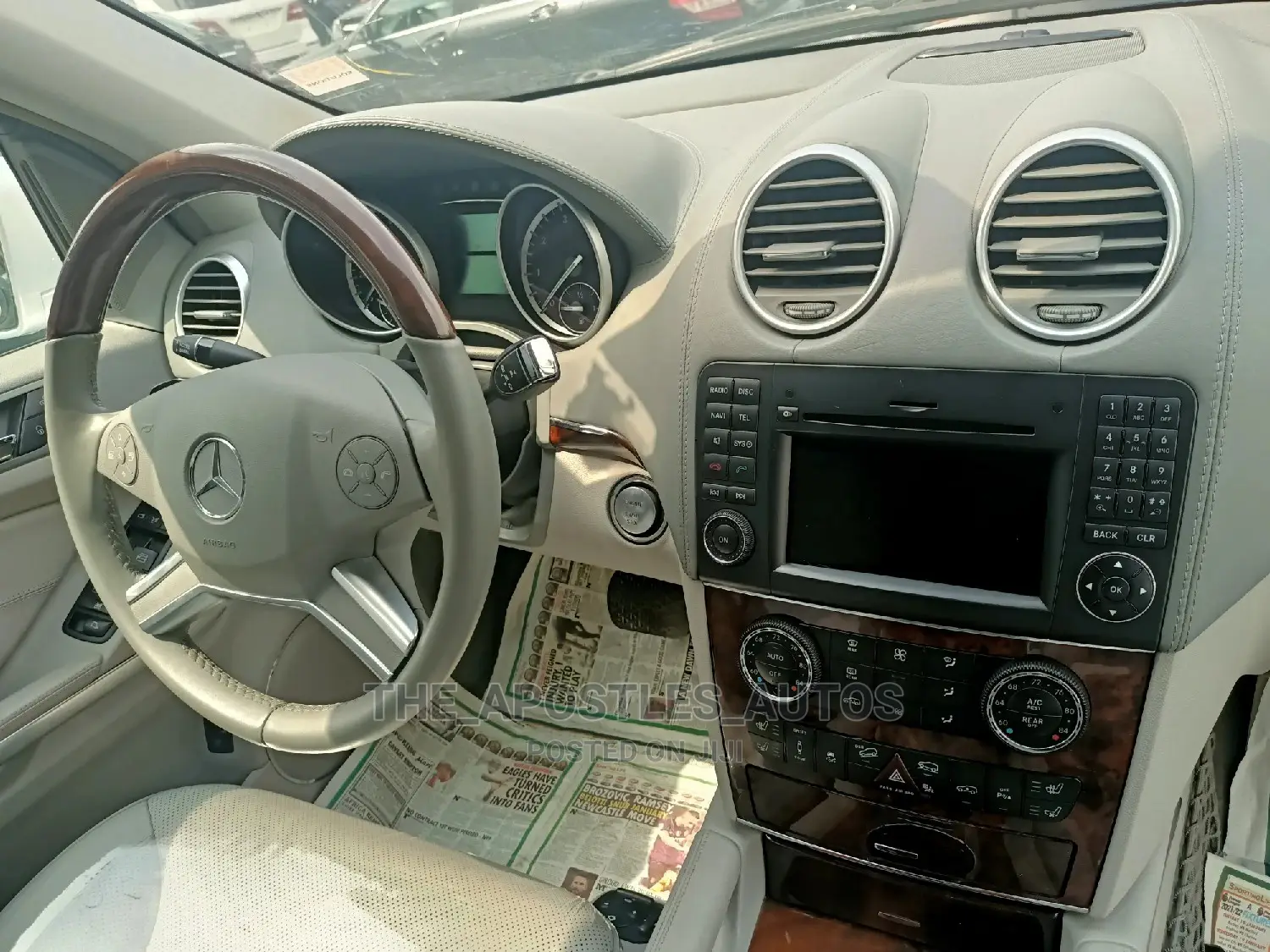 Mercedes-Benz GL-Class GL 550 2012 Silver