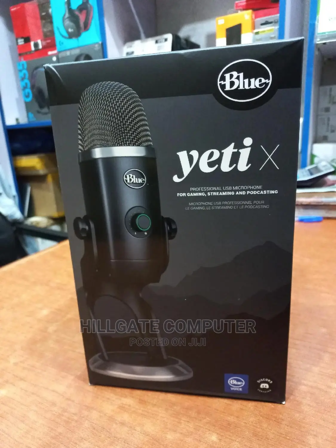 Blue Yeti X Professional USB Microphone