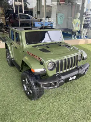 2 Seater Rubicon Licensed Jeep for Kids With Back Storage