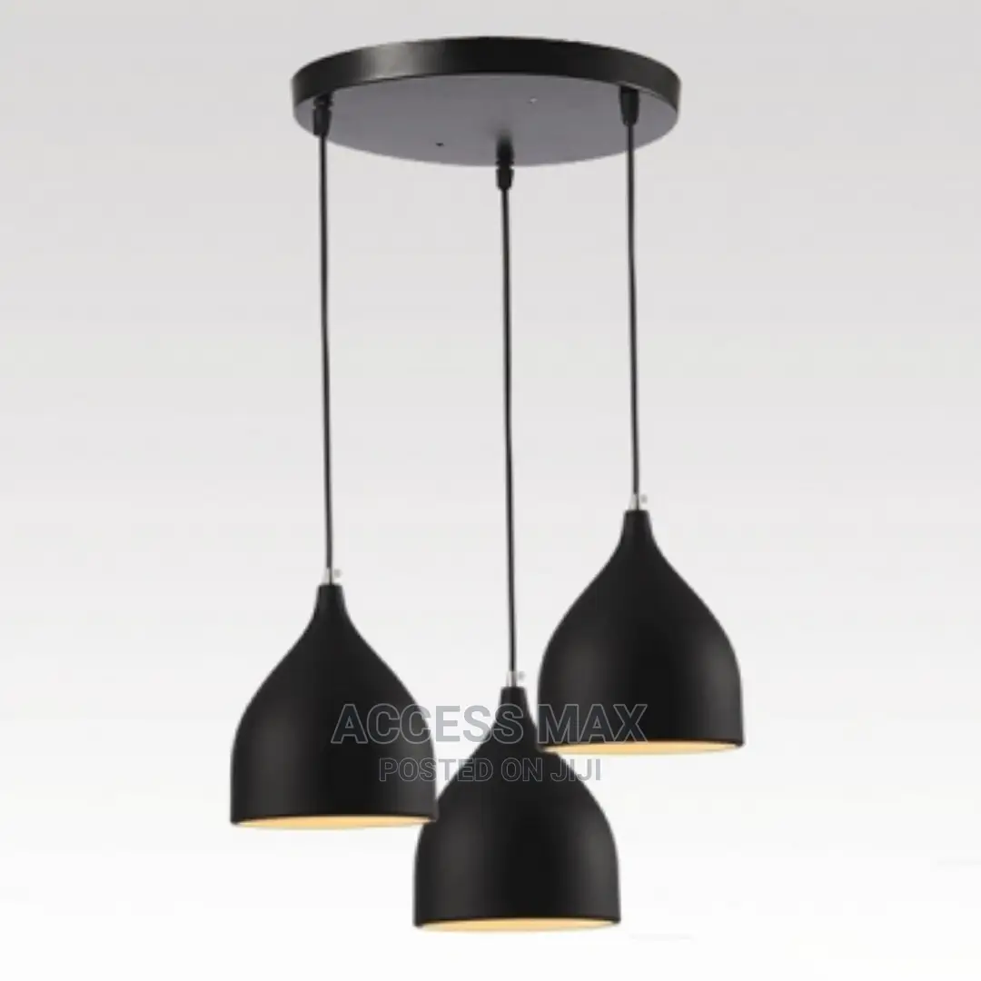 3 in 1 Pendent Light. Drop Down Warm White