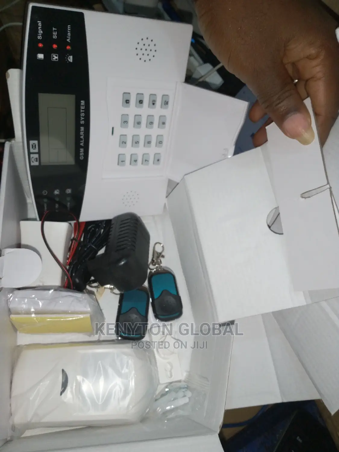 LCD Screen Gsm Home Alarm Control Panel Security System