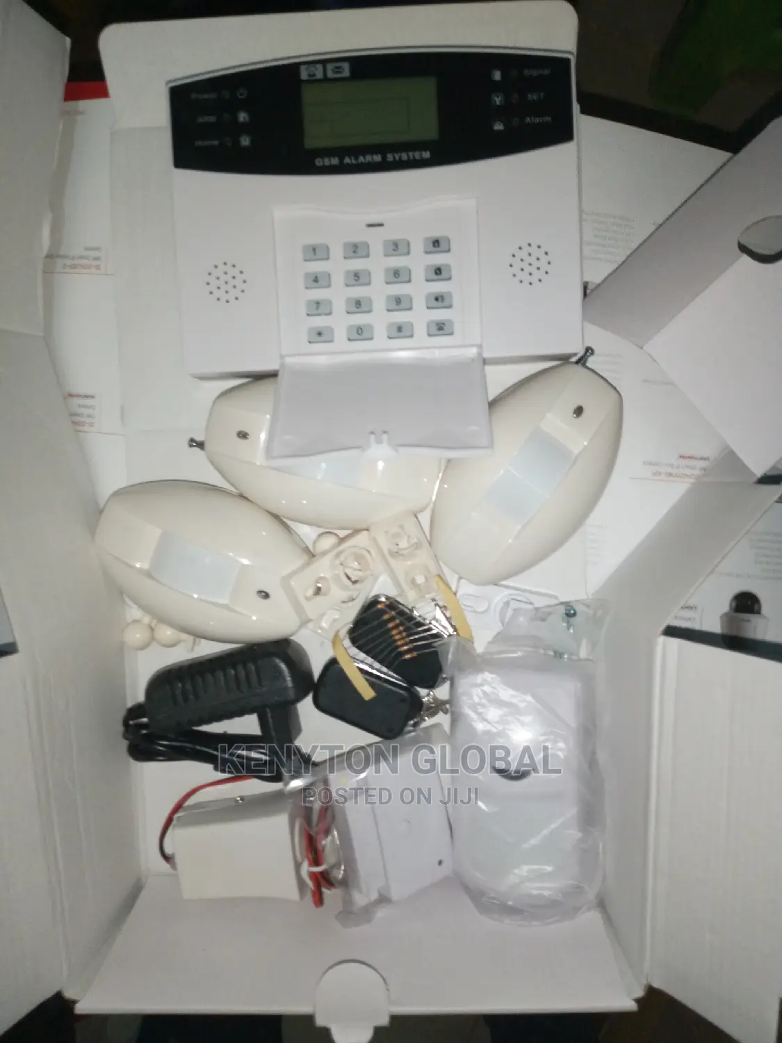 LCD Screen Gsm Home Alarm Control Panel Security System