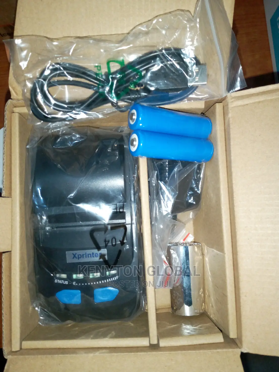 Xprinter P300 Bluetooth Mobile Printer Rechargeable Battery