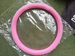 Photo - Pink Bling Steering Wheel Cover for Women Universal