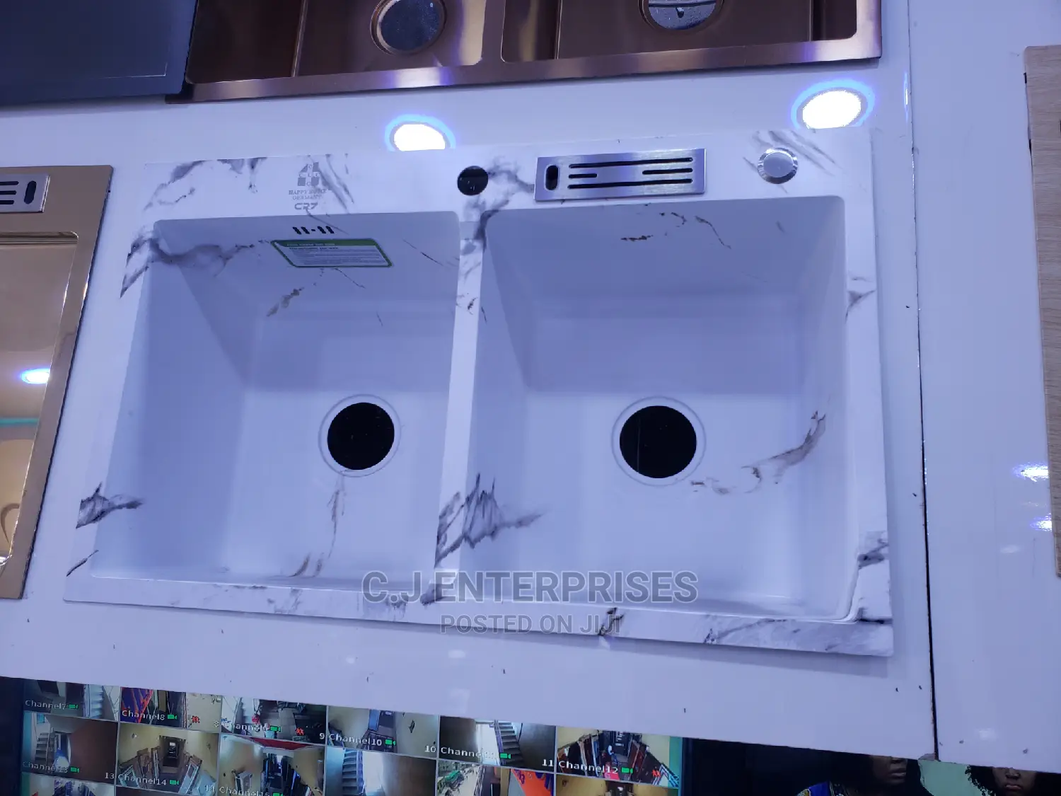 White Kitchen Sink