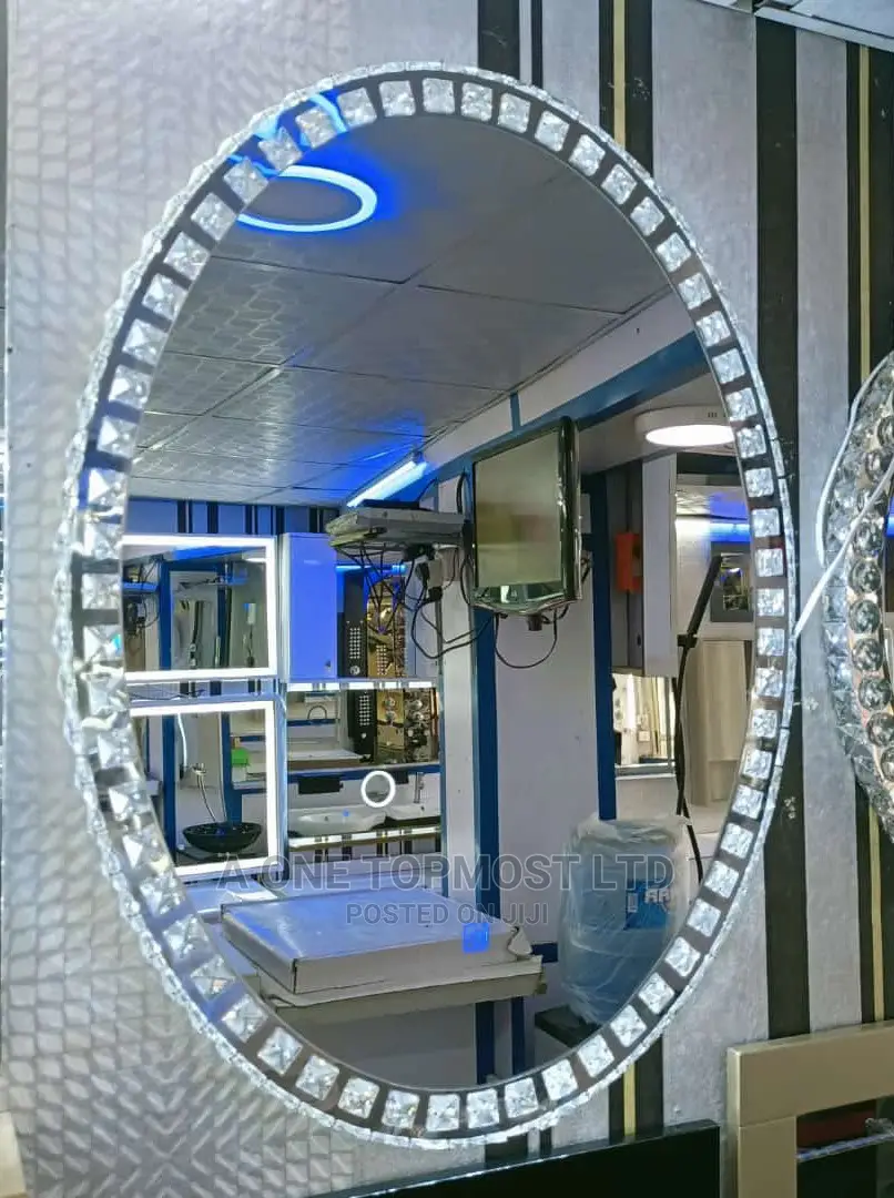 Led Crystal Diamond Mirror