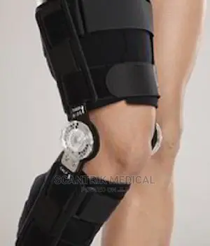 Knee Support Orthosis Immobilizer Protector for Left Leg