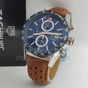 TAG Leather Watch