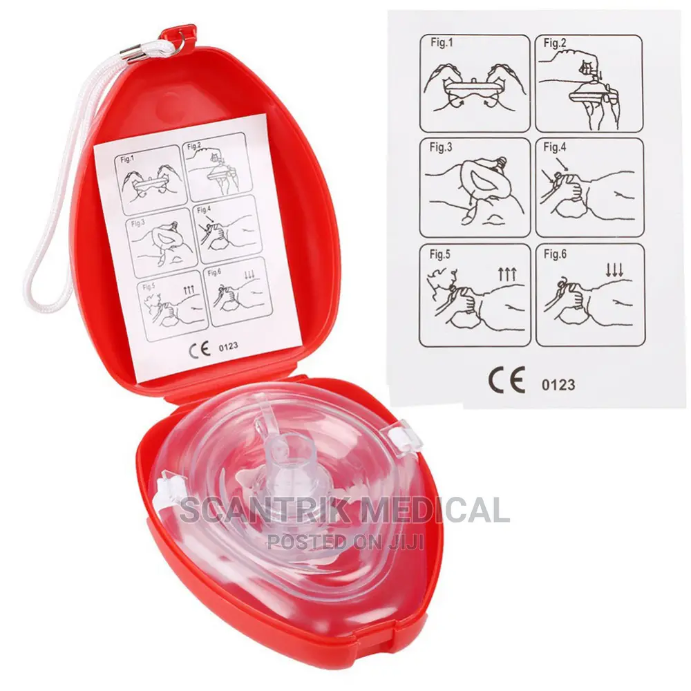 First Aid CPR Breathing Face Mask