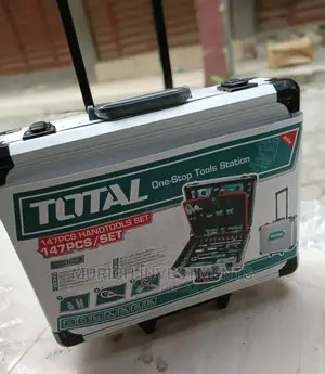 147piece Tool Box TOTAL Aluminum Suitcase