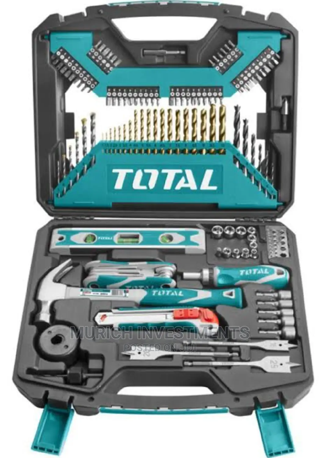 Total Tools and Tool Accessories Set (120 Pcs)