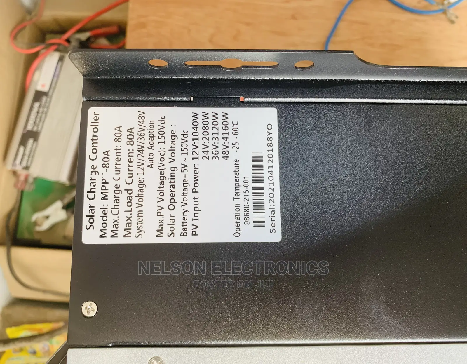 Yohako 80A MPPT Charge Controller 12v/24v/36/48volt