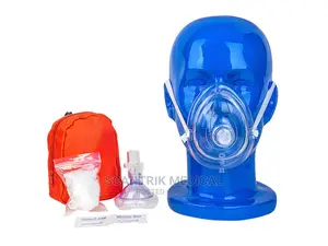 CPR Rescue Mask, Adult/Child Pocket Resuscitator