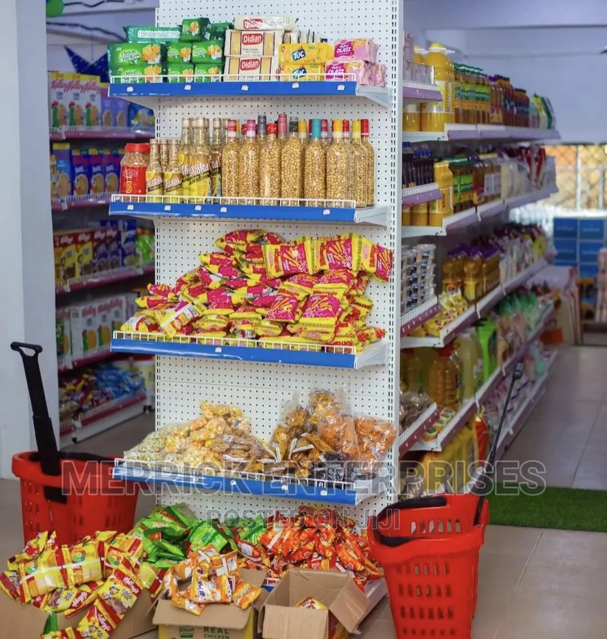 New Single Supermarket Shelves