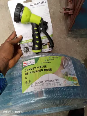 Water Hose With Hose Nozzle 50mtr