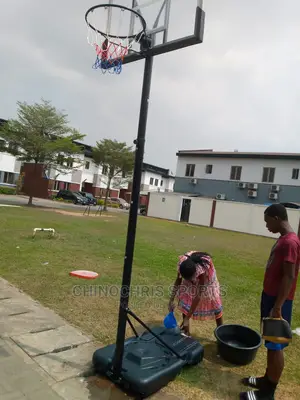 Potable Fiber Glass Basketball Stand