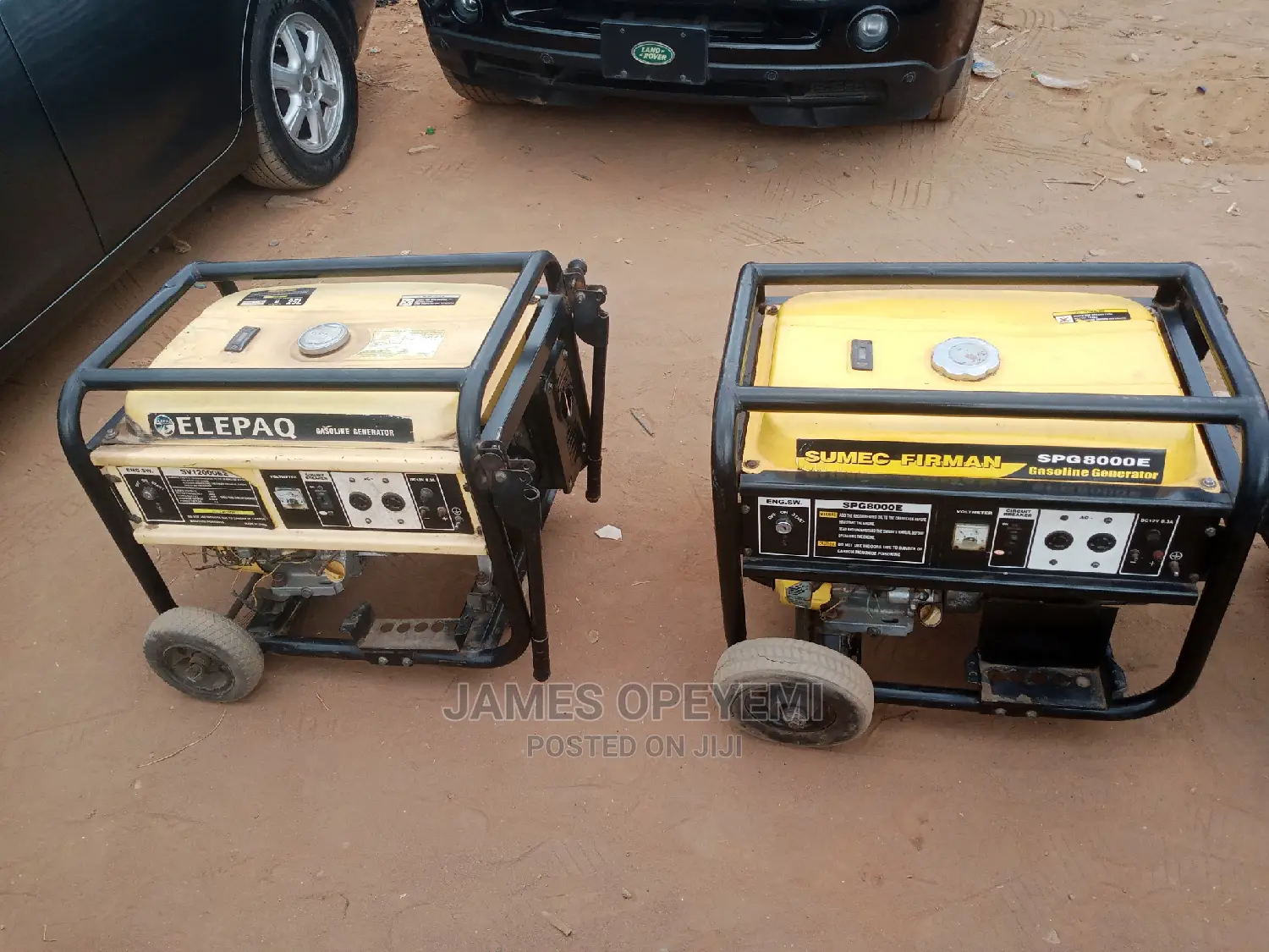 6.5kva Firman/Elepaq Generator