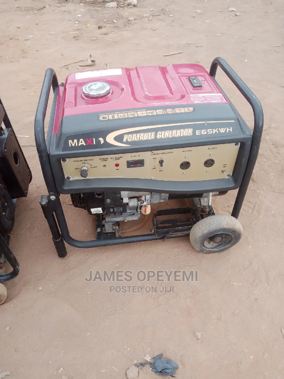 6.5kva Firman/Elepaq Generator