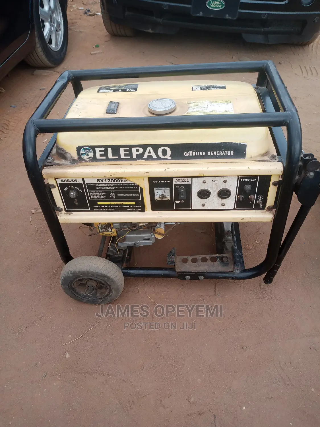 6.5kva Firman/Elepaq Generator