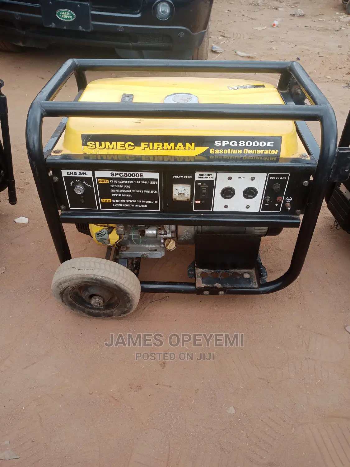 6.5kva Firman/Elepaq Generator