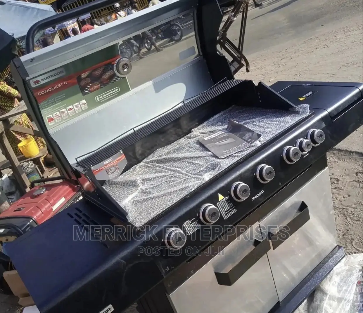 Classic Outdoor BBQ Machine 5burner