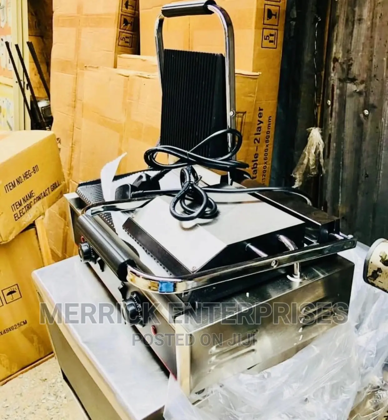 Black Shawarma Double Toaster