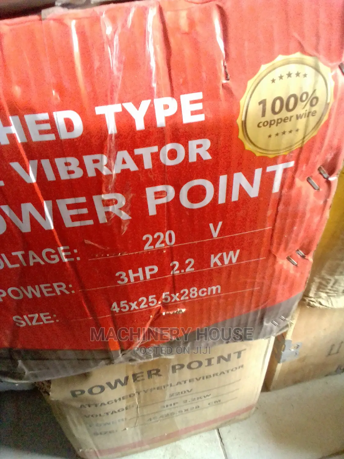 Electric Vibrators for Block Moulding Machine