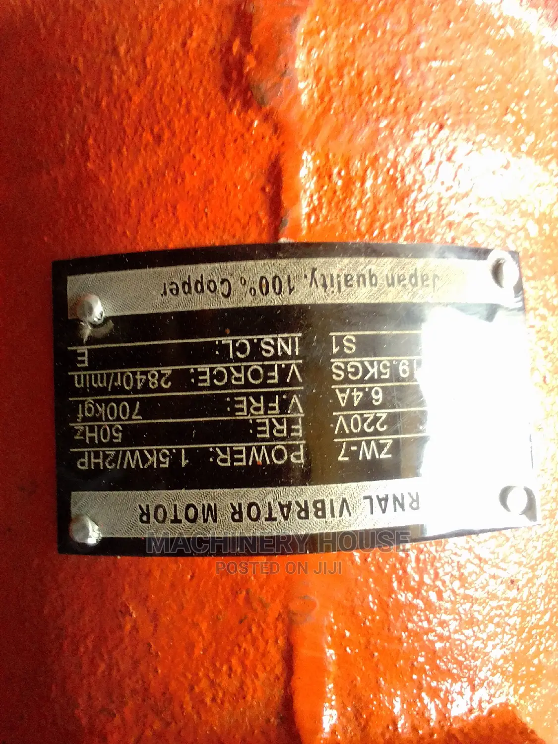 Electric Vibrators for Block Moulding Machine