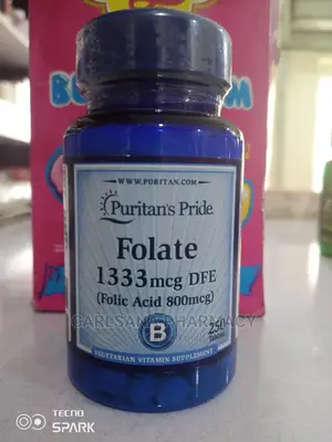 Puritans Pride 800mcg Folic Acid