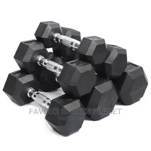 Hex Dumbbells Available in Port Harcourt[Price Is Per Kg]