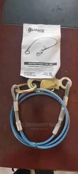 Cable Lanyard For Safety Harness