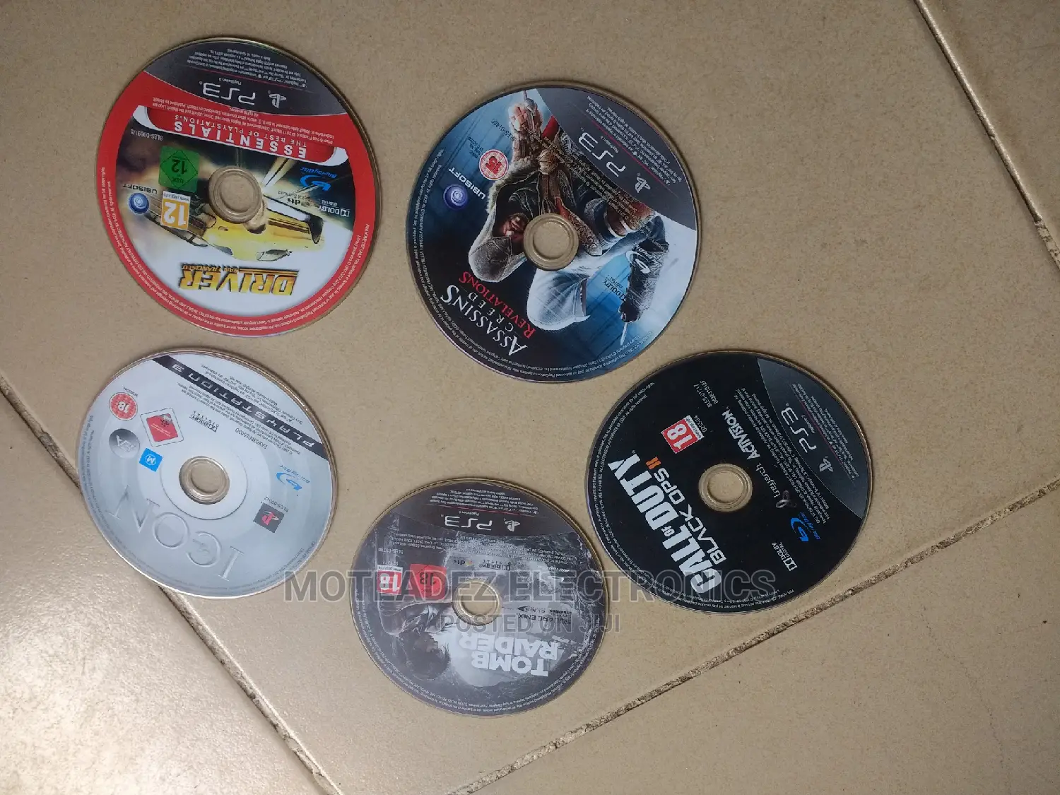 Uk Used Sony Playstation 3 Game CDS ( Working)