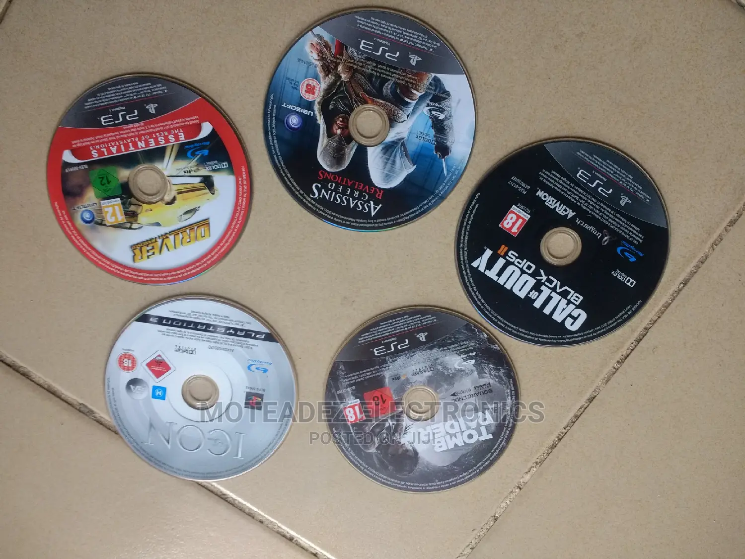 Uk Used Sony Playstation 3 Game CDS ( Working)