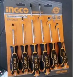 Ingco Set of Screwdriver - 6pcs