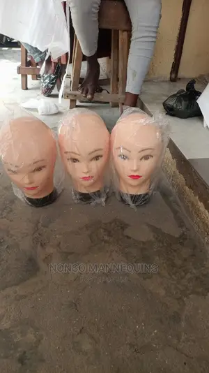 Pinnable Skull Mannequin Head