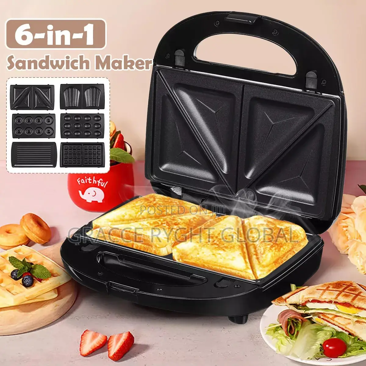 Sokany 6 in 1sandwich Maker