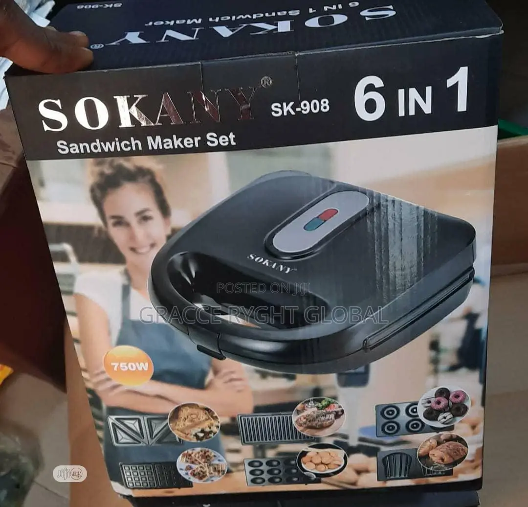 Sokany 6 in 1sandwich Maker