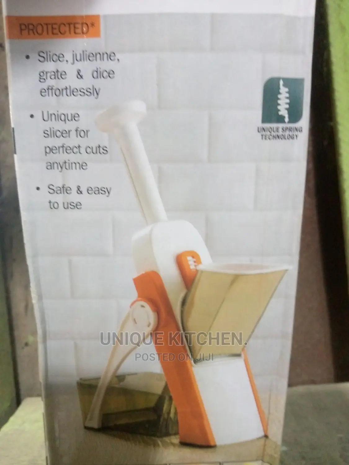 Safe Mandolin Slicer/Smart Chopper