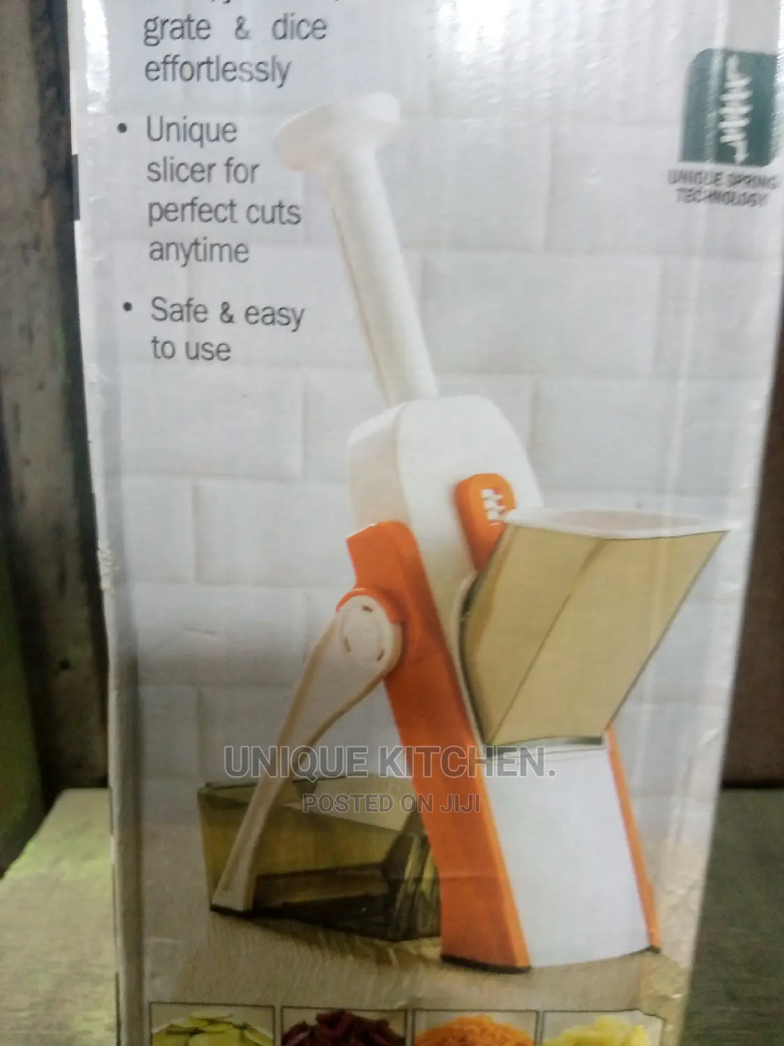 Safe Mandolin Slicer/Smart Chopper