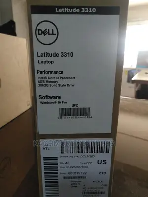 New Laptop Dell 8GB Intel Core I3 SSD 256GB