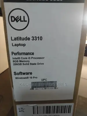 New Laptop Dell 8GB Intel Core I3 SSD 256GB