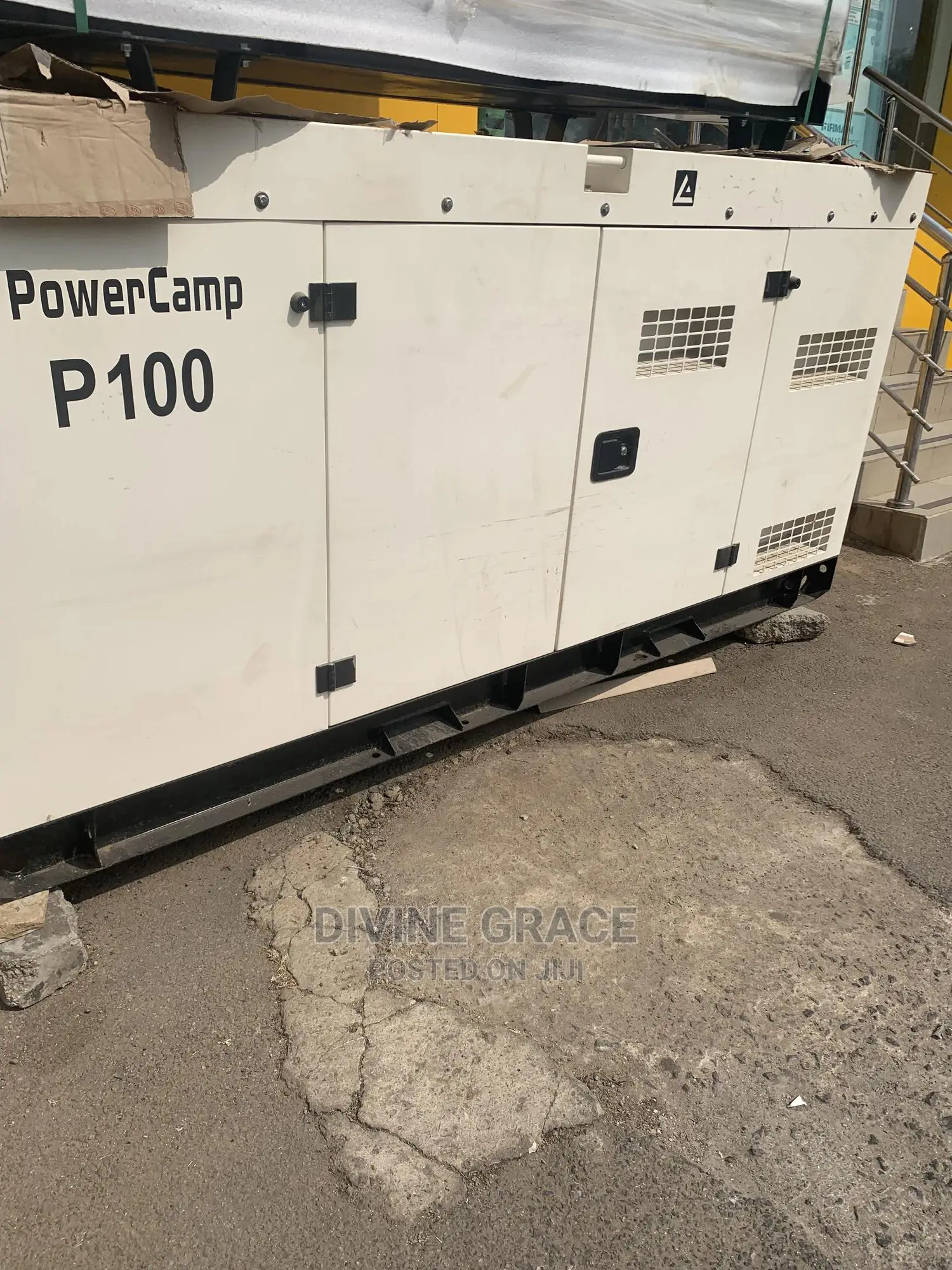 100kva Soundproof Original Power Camp Generator
