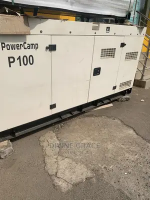 100kva Soundproof Original Power Camp Generator