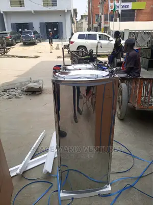 Supermulti Water Fountain With Stainless Surface And Filters