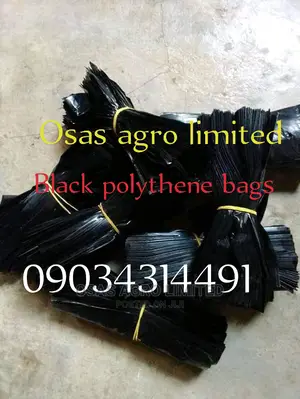 Choice Polythene Black Bags for Nursery/ Planting