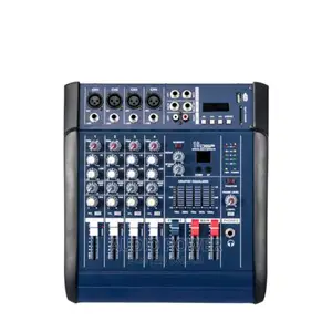4 Channels Powered Mixer