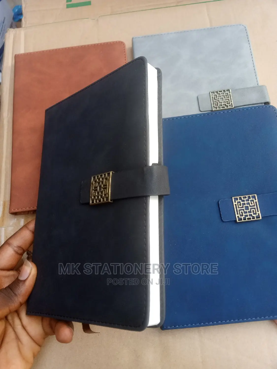 A5 Leather Back Notepad